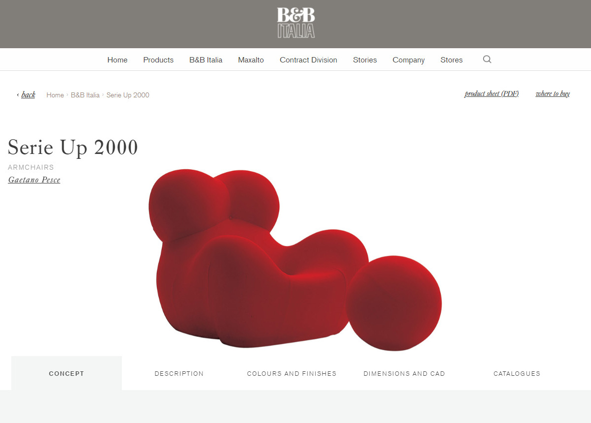 Internationale design meubels websites 